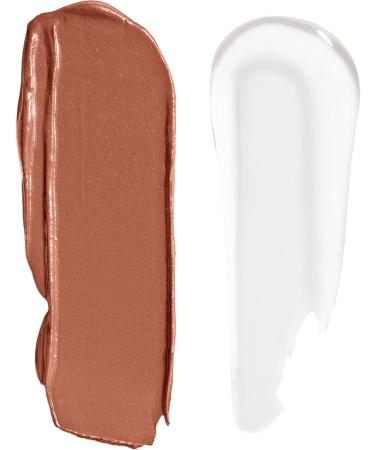 Wet N Wild Megalast Lock N' Shine Lip Color and Clear Gloss Formula Enriched with Vitamin E and Jojoba Oil Shade Lotus Petal - Buy Online on GoSupps.com
