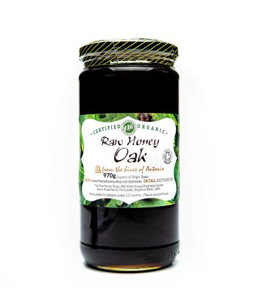 Antonio's Raw Certified Organic Oak Honey |Antibacterial Mountain Honey | Platinum Award Winning | Unpasteurised |Single Origin |The Raw Honey Shop |(970g) Oak 1 kg (Pack of 1) - Buy Online on GoSupps.com