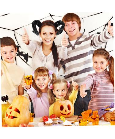 BELLIFFY Halloween Devil Horns Costume Accessory - Goat Horns and Ram Horns Headband - Unique Performance Hair Hoop for Dress up Cosplay Large Bull Horns Hair Band Sheep Horns Headband - Buy Online on GoSupps.com