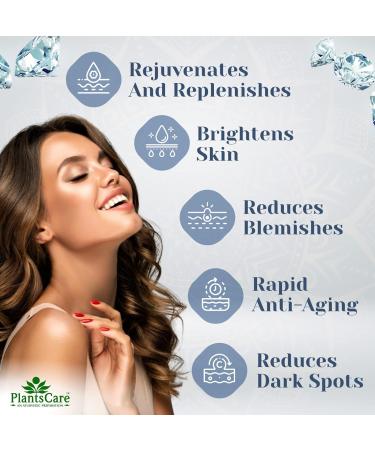 Buy Plants Care Radiance Diamond Pure Facial Kit Mini 100g - Enhance Your Skin Glow | International Shipping Available - Buy Online on GoSupps.com