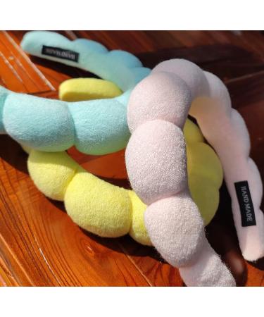 2023 Terry-Green Spa Headband for Women | Puffy Headband for Face Washing, Makeup, Skincare - Buy Online on GoSupps.com