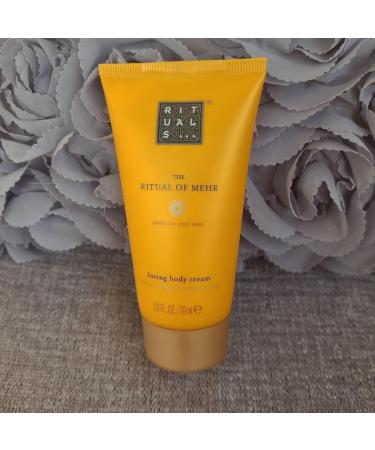 Rituals The Ritual of Mehr Body Cream - 70ml | Sweet Orange & Cedar Wood - Hydrating Luxury for Glowing Skin - Buy Online on GoSupps.com
