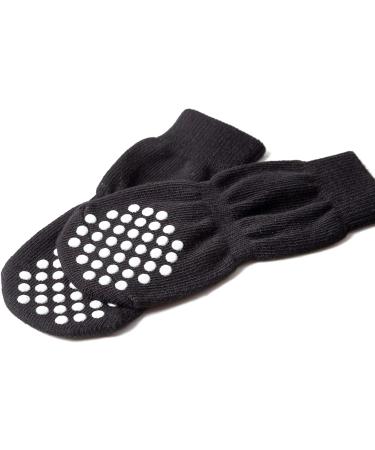 AKOPAWON Anti-Slip Socks for Dogs & Cats - 4-Piece Paw Protection Rubber Reinforcement Sizes S-5XL for Pets 1-36kg+ - W-Black 3XL - Buy Online on GoSupps.com