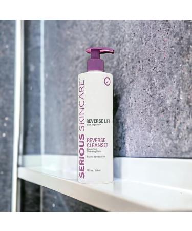 Serious Skincare Reverse Lift Cleansing Balm - Facial Cleanser for Mature Thinning & Fragile Skin with Carrot Root Extract - 12 oz | International Shipping - Buy Online on GoSupps.com