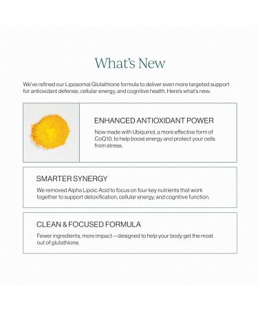 CYMBIOTIKA Liposomal Glutathione Supplement PQQ CoQ10 & Antioxidants for Detox Brain Energy Immune Support Advanced Absorption for Cellular Health & Longevity Citrus Vanilla 1 Month Supply Citrus Vanilla 0.17 Fl O  - Buy Online on GoSupps.com