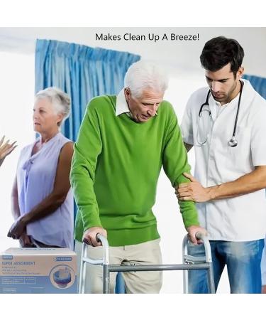 Commode Liners Pads (60 Pads + 60 Bags) - Disposable & Super Absorbent - Fits All Standard Toilet Chairs - No Leaks, Reduced Odor - Buy Online on GoSupps.com