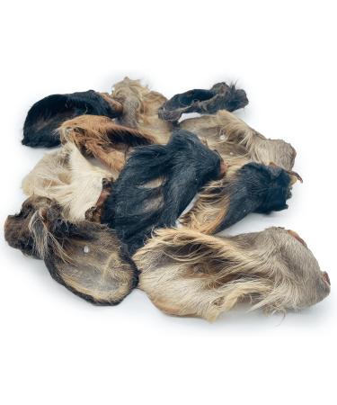 Premium Natural Dog Chews: Single Ingredient Cow Ears with Hair - High Protein Nutritious & Delicious - Long-Lasting Health-Boosting Alternative to Pig Ears - Suitable for Dogs 10 count - Buy Online on GoSupps.com