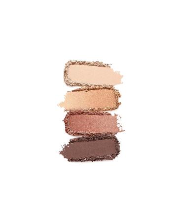 Kiko Milano Bright Quartet Eyeshadow Palette 03 - 4 Baked Eyeshadows for Wet & Dry Use | Burgundy - International Shipping Available - Buy Online on GoSupps.com