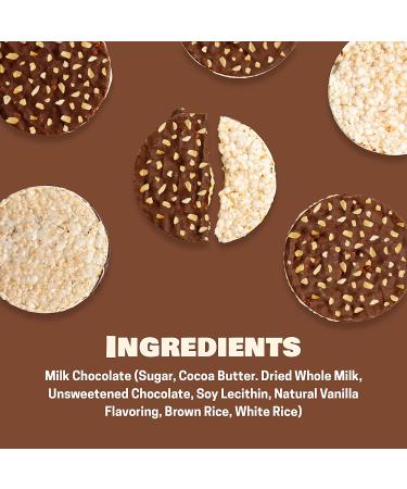Liebers Thin Chocolate Rice Cakes | Kosher, Gluten-Free Snack | Dairy & Dairy-Free Options - Buy Online on GoSupps.com