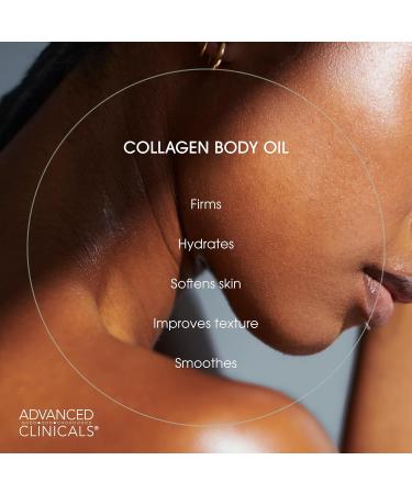 Advanced Clinicals Retinol Anti-Aging Cream + Collagen Hydrating Body Oil Bundle - Buy Online on GoSupps.com