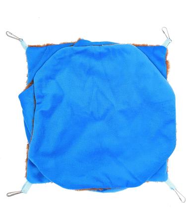 RatsLive Triple Hammock for Rats Hamsters Chinchillas & Squirrels - 35x35cm Blue | Durable & Comfortable Pet Accessory - Buy Online on GoSupps.com