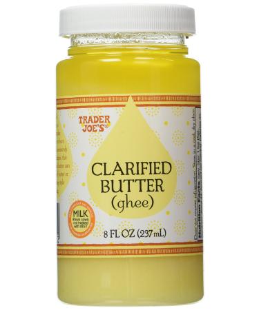 Trader Joes Clarified Butter (Ghee) (2 - 8 oz Jars) - Buy Online on GoSupps.com