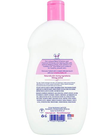 Baby Magic Creamy Baby Oil 16.5oz with Coconut Oil & Camelia Oil | Paraben, Phthalate, Sulfate, and Dye Free | 16.5 Fl Oz (Pack of 1) - Buy Online on GoSupps.com