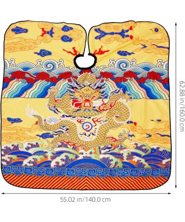 Buy LUOZZY Hair Bun Cover Net & Chinese Dragon Hairdressing Cape - Salon Quality Hair Cutting Apron for Stylists - Buy Online on GoSupps.com