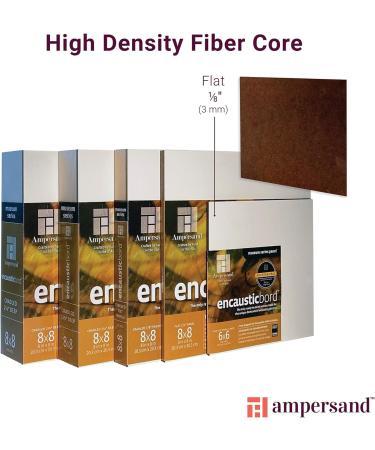 Ampersand Art Supply Wood Painting Panel Encausticbord 5x7 1/8 Depth - Pack of 3 - Buy Online on GoSupps.com