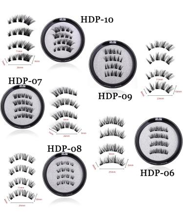 liucocotos Lumentes Magnetic Eyelashes Magnetic Eyelashes Natural Look Magnetic Eyelashes Without Eyeliner Magnetic Eyelashes Magnetic Lashes (HPD010 1 Pcs) HPD010 1 Pcs - Buy Online on GoSupps.com