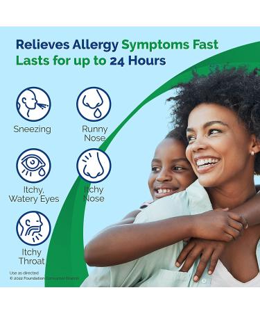 Alavert Allergy Relief Orally Disintegrating Tablets 10mg - 60 Count | Non-Drowsy Antihistamine Fresh Mint Flavor - Buy Online on GoSupps.com