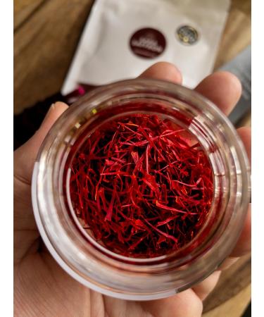 Sara Saffron Grade A+ 100% Authentic Saffron Threads - 5g Glass Jar - Buy Online on GoSupps.com