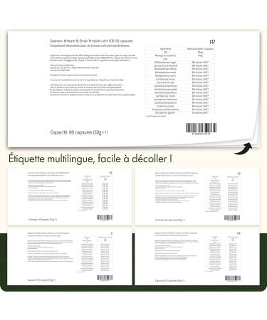 Swanson Ultimate 16-Strain Probi with FOS 16 Good Strains of Bacteria with Fructooligosaccharides 60 Capsules Lab Tested Soy Free Gluten Free Non-GMO - Buy Online on GoSupps.com