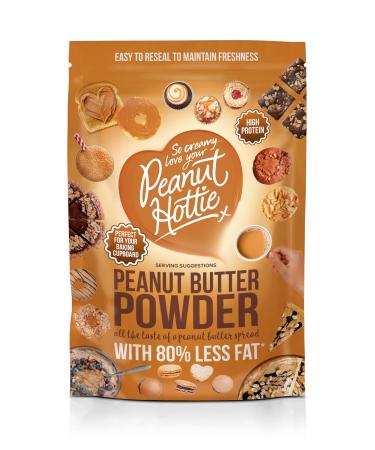Peanut Hottie - Peanut Butter Powder (180g) All Natural Marco Friendly High Protein Low Calorie Low Fat Vegetarian Vegan Recyclable Ideal for Baking Smoothies & Cooking Single - Buy Online on GoSupps.com