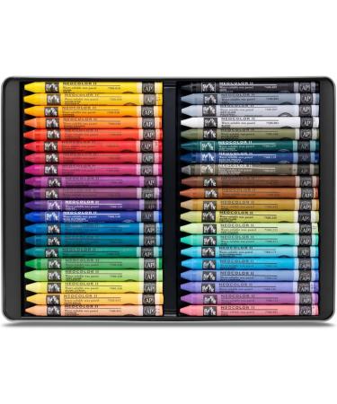 Caran d'Ache Classic Neocolor II AQUARELLE Water-Soluble Pastels - 40 Colors - Buy Online on GoSupps.com
