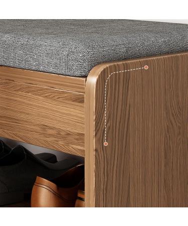 Footstools/Ottomans Shoe Cabinet with Upholstered Double Storage Shoe Rack Shoe Cabinet Locker for Living Room Bedroom Entrance Hallway Living Room Corridor Bench Shoe Stool (Color : 1 Size : 60 1 60cm/23.62inch - Buy Online on GoSupps.com