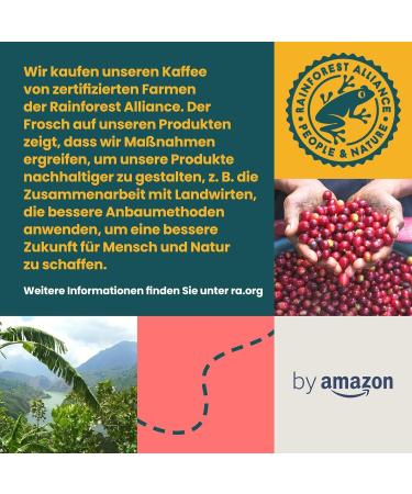 By Amazon Coffee Lungo Capsules Dolce Gusto Compatible Medium Roast 48 Portions 3-Pack with Rainforest Alliance Certification - Buy Online on GoSupps.com