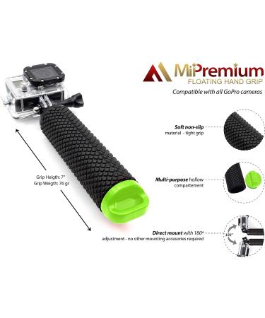 Waterproof Floating Hand Grip for GoPro Hero 11-1 - Blue - Buy Online on GoSupps.com