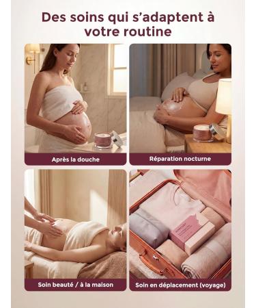 Momcozy Creme Vergeture Grossesse Format Voyage 30 g Cr me Peau S che Beurre Corporel Pr vention Vergetures Femme Enceinte Peptides & Beurre de Karit Soin de Grossesse 30 g (Lot de 1) - Buy Online on GoSupps.com