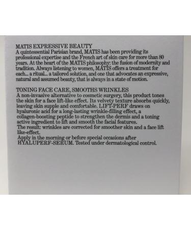 MATIS PARIS - Reponse Corrective - LIFT-PERF/Lifting Performance CREAM #A1010061 - Buy Online on GoSupps.com