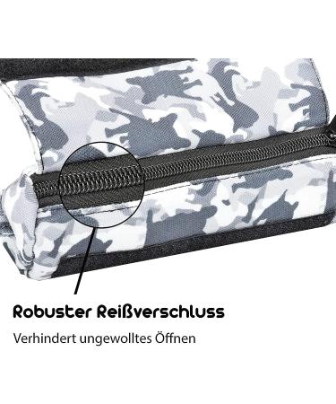 Big Buddy Canvas Food Dummy & Dog Training Bag - 2x Camo Gray | International Shipping Available - Buy Online on GoSupps.com