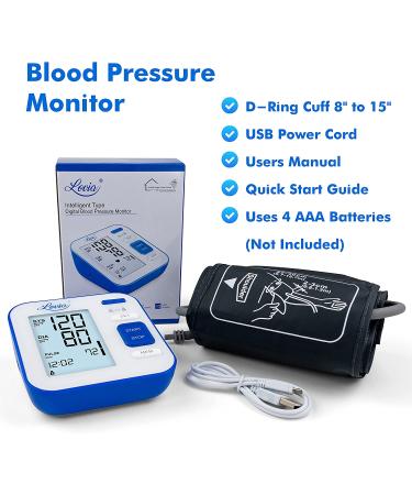 LOVIA Blood Pressure Monitor: Accurate Digital BP Machine for Home Use - 2120 Sets Memory, Pulse Rate Monitoring, Adjustable Cuff (22-40cm) - Buy Online on GoSupps.com