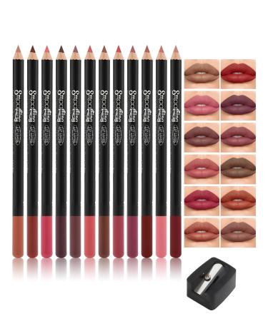 Jutqut Set of 12 lip pencils