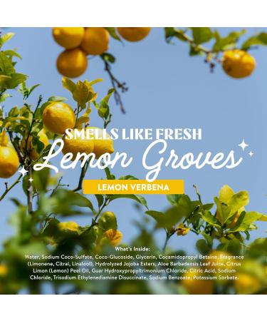 Cleancult - Lemon Verbena - Moisturizing Liquid Hand Soap - Refillable Aluminum Bottle - Made with Aloe Vera - Nourishes & Moisturizes Dry & Sensitive Skin - 12 oz - 1 Pack Lemon Verbena 12 Fl Oz (Pack of 1) - Buy Online on GoSupps.com