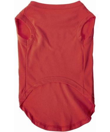 Summer Dog Shirt & Tank Top Stylish Red Vest for Small/Medium Dogs & Cats Comfortable Puppy Clothes - Buy Online on GoSupps.com