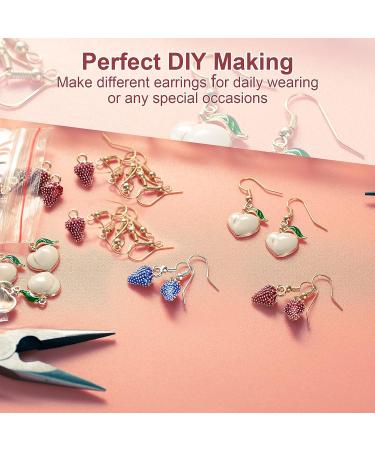 100 PCS/50 Pairs 925 Silver-Plated Earring Hooks for Jewelry Making | Hypoallergenic Earring Supplies with 300 PCS Upgraded Kit - Includes Backs and Jump Rings - Buy Online on GoSupps.com