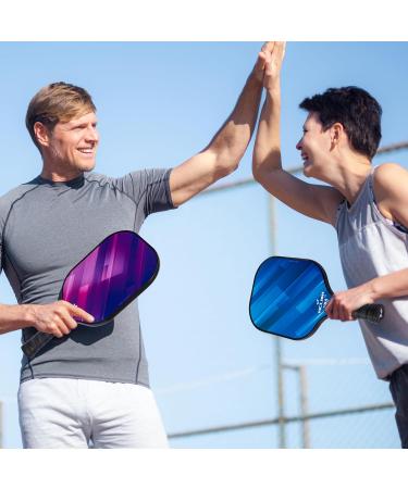 Pickleball Paddles, USAPA Approved Carbon Fiber Pickleball Paddles Set of 2 Includes 4 Pickleballs & 1 Bag, Lightweight Pickle Ball Rackets 2 Pack for Beginners - Buy Online on GoSupps.com