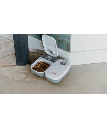 Cat Mate Timed Automatic Feeder Two bowl feeder - Buy Online on GoSupps.com