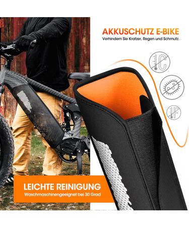 Anzome eBike Battery Protective Cover - 30-41 cm | Extend Battery Life & Protect Against Cold & Dirt for Bosch Haibike KTM Cube | Essential eBike Accessories - Buy Online on GoSupps.com
