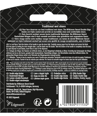 Buy Wilkinson Sword Classic Vintage Edition Razor Blades - High Quality & Durable 5-Pack for Safety Razors | International Shipping Available - Buy Online on GoSupps.com