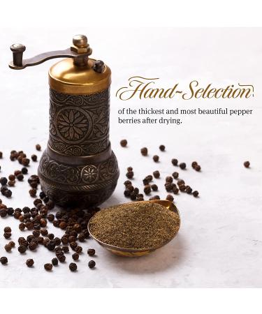 The Spice Lab No. 186 Indian Black Peppercorn TGSEB - High Oil - Hand Selected - 1 lb - Kosher Gluten-Free Non-GMO - All Natural Pepper - Buy Online on GoSupps.com