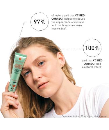 Erborian CC Red Correct with Centella Asiatica - Complexion Perfector SPF 25 - 15ml (Pack of 1) - Buy Online on GoSupps.com