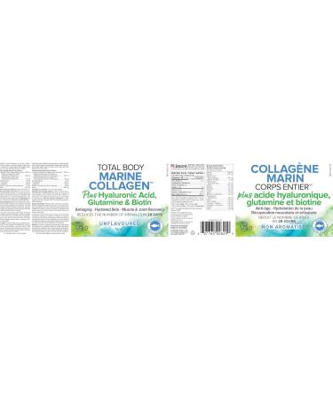 Natural Factors Total Body Marine Collagen Plus Hyaluronic Acid Glutamine & Biotin Unflavoured 135g Powder Supports Healthy Skin Connective Tissue Muscles and Joints Reduces Wrinkles in 28 days - Buy Online on GoSupps.com