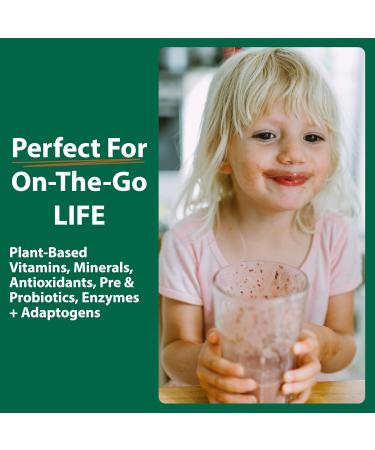 MacroLife Naturals MacroCoco Super Greens Drink, Chocolate Powder Superfood for Kids & Teens - Whole Food Fruit & Vegetable Multi-Vitamins Probiotics Digestive Enzymes & Fiber Supplement - 32 Servings 7 Ounce (Pack of 1) 32  - Buy Online on GoSupps.com