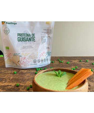  Energy Feelings Energy Feelings Vanilla Flavor Pea Protein Powder | 75% Vegan Eco-Friendly Gluten Free Lactose Free Protein No Added Sugar | Protein to Gain Muscle Mass and Health - Buy Online on GoSupps.com