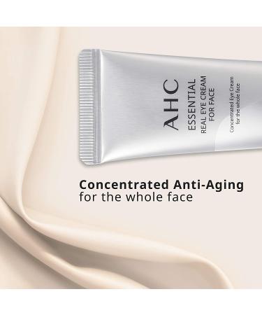 AHC Korean Skincare Essential Eye Cream for Face - Anti-Aging Hydrating Moisturizer OZ 0.33 (Pack of 1) - Buy Online on GoSupps.com