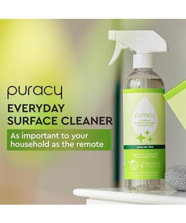 Puracy Everyday Surface Cleaner - Green Tea & Lime - 16 Fl Oz. - Buy Online on GoSupps.com