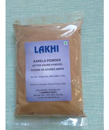 Bitter melon powder 200 g 7oz non GMO bitter gourd or karela powder  - Buy Online on GoSupps.com