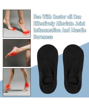 LEEKALOS Reusable Castor Oil Packs for Feet Arthritis Relief & Sparkling Toes | International Shipping - Buy Online on GoSupps.com