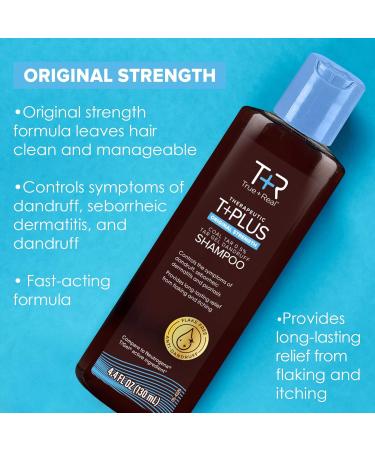 True+Real Coal Tar Therapeutic Plus Tar Gel Anti-Dandruff Shampoo - Regular Strength - 16 Fl Oz. - Buy Online on GoSupps.com